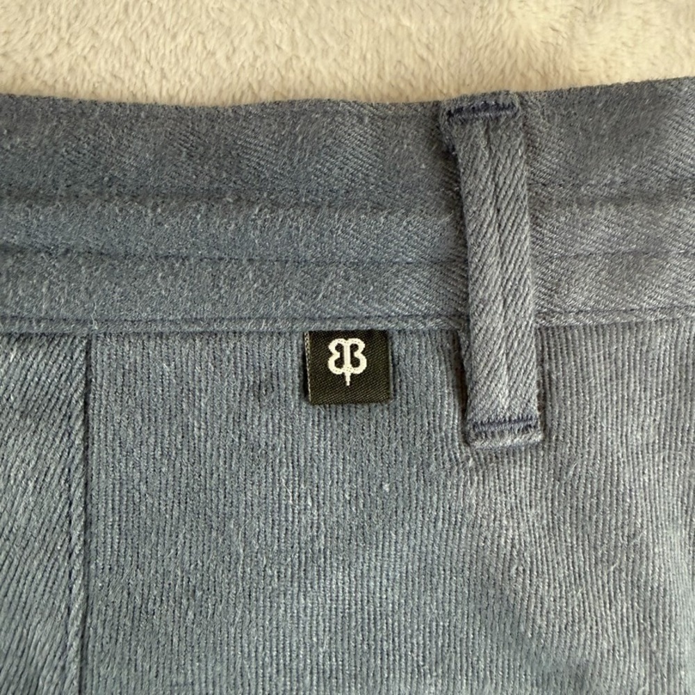 Betabrand Pants Mens 36x32 Blue Hemp Chino Khaki Twill Drawstring - Picture 5 of 13